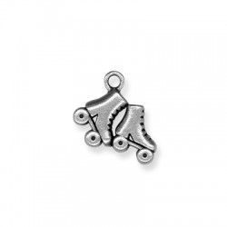 Breloque Chaussures de Skate en Métal/Zamac, 16x22mm