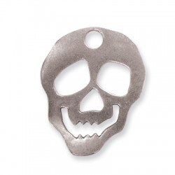 Zamak Pendant Skull 47x60mm