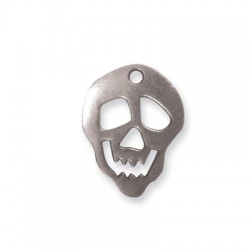 Zamak Pendant Skull 30x40mm