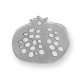 Colgante de Metal Zamak Granada 60x50mm