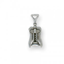 Colgante de Metal Zamak Sacacorchos 11x21mm