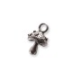 Zamak Charm Mushroom 14x21mm