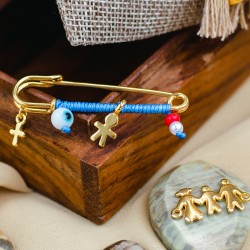 Zamak Charm Boy 7.5x15mm