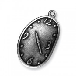 Ciondolo in Metallo Zama Orologio Dalì 32x52mm