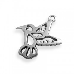 Zamak Pendant Bird 25x21mm