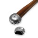 Terminale Capocorda in Metallo Zama 16x13mm (Ø 10.3x5.6mm)