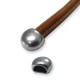 Μεταλλικό Ζάμακ Καπελάκι Τελείωμα Απλό 16x14mm Ø10.3x5.6mm
