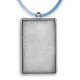 Colgante de Zamak Marco Rectangular 41x27mm (Int. 25x40mm)