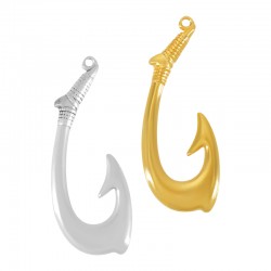 Colgante de Metal Zamak Anzuelo 23x59mm
