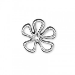 Zamak Pendant Flower 24x26mm