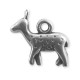 Zamak Charm Deer 16x19mm