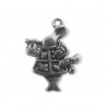 999° Silver Antique Plated/ 5µm