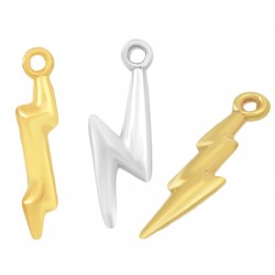 Zamak Charms Lightning 3 Mixed 22mm