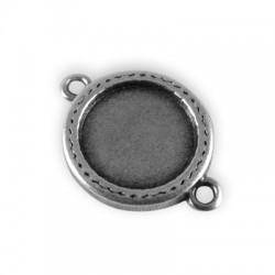 Support Intercalaire en Métal/Zamac, 23mm (diam. intér. 18mm)