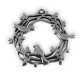 Pendentif Guirlande en Métal/Zamac, 41.5x38mm