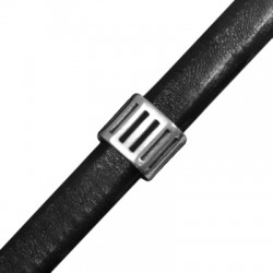 Passante in Metallo Zama Ovale per Regaliz 11x13x10mm (Ø10x17mm)