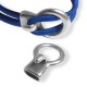 Cierre Gancho de Metal Zamak 33x23x4mm (Ø 11x5.3mm)