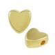 Zamak Bead Heart 9mm Ø2mm