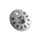 Ciondolo in Metallo Zama Logo "HANDGJORD" 13mm (Svedese)
