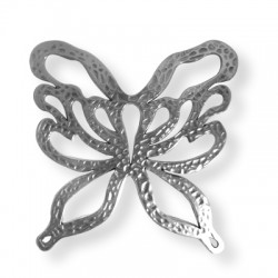 Colgante de Metal Zamak Mariposa 70x71mm