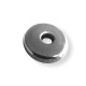 Entrepieza Rondel de Metal Zamak 12mm (Ø 2.5mm)