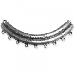 Accesorio para Collar de Metal Zamak con 9 Anillas 98x12mm
