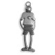 Zamak Pendant Boy 19x53mm