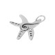 Colgante de Metal Zamak Estrella de Mar 45x52mm