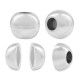 Zamak Magnetic Clasp Round 12x14mm Ø6mm