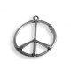 Colgante de Metal Zamak Signo de la Paz 40x30mm