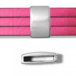 Passante in Metallo Zama Rettangolare 18x8x5mm (Ø 15.2x2.2mm)