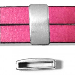Passant Rectangulaire en Métal/Zamac, 23x10x6mm (Ø 20.2x2.2mm)