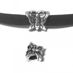 Zamak Slider Butterfly 14x11mm Ø5.2mm