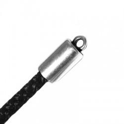 Zamak End Cap 17x8mm Ø5.2mm