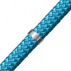 Passant Rond Irrégulier en Métal/Zamac, 12x6mm (Ø 10mm)