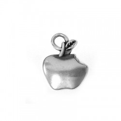 Colgante de Metal Zamak Manzana 24x17mm