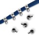 Zamak Bail Bead 5x4mm Ø2.2mm