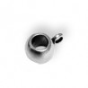 999° Silver Antique Plated/ 5µm