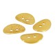 Zamak Button Oval 14x10mm Ø1.8mm