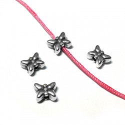 Zamak Bead Butterfly 6x5mm Ø1.5mm
