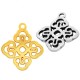 Zamak Charm Cross 22mm