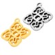 Zamak Charm Cross 22mm
