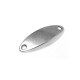 Conector Chapa de Metal Zamak Ovalada Curvada 36x12mm