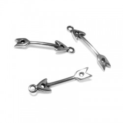 Zamak Connector Arrow 30x7mm