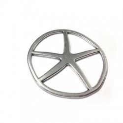 Colgante de Metal Zamak Estrella de Mar Redonda 62mm