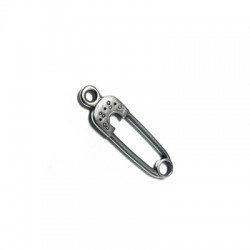 Conector de Metal Zamak Broche 25x8mm