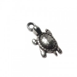 Charm in Metallo Zama Tartaruga 12x18mm