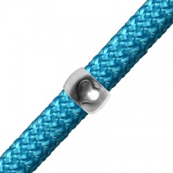 Μεταλλική Ζάμακ Χυτή Χάντρα με Καρδιά 15x10mm Ø10mm