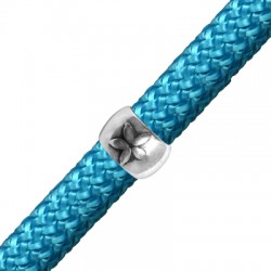 Zamak Slider Bead Flower 15x10mm Ø10mm