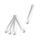 Colgante de Metal Zamak Pieza Geométrica 5x29mm